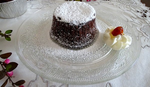 Шоколадови лава кейкчета