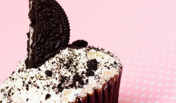 Шоколадови мъфини с бисквитки Орео