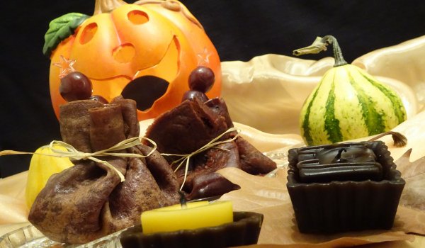 Шоколадови палачинки с пълнеж от тиква и маскарпоне