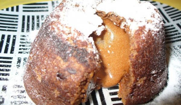 Шоколадово суфле с течен център