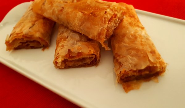 Щрудел с тиква и грис