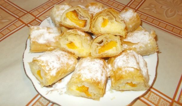 Щрудел с тиква и ванилов крем