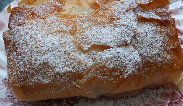 Щрудел във форма на пакетче