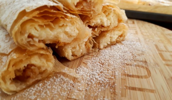 Щруделчета с грис и ябълки