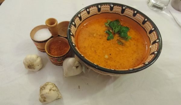 Шуменска шкембе чорба с трюфелова паста