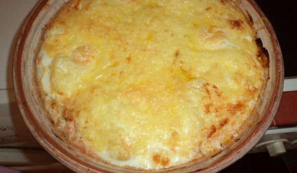 Сирене по шопски с кашкавал