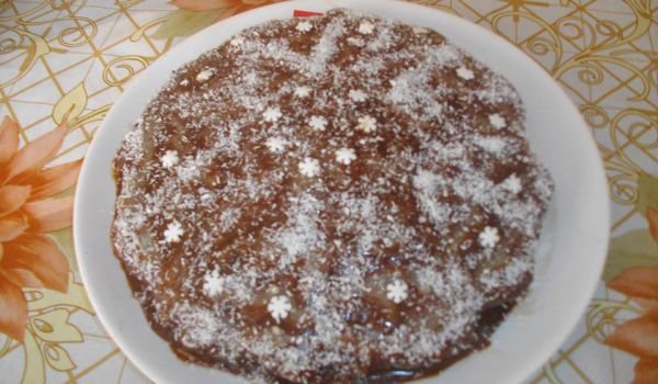 Сиропиран кекс с прясно мляко