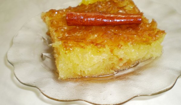 Сиропирана лимонова баница (Λεμονόπιτα σιροπιαστή)