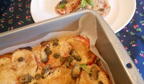 Сицилиански гратен с домати