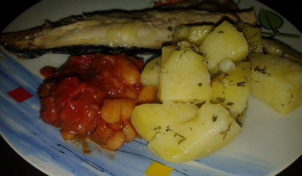 Скумрия на фурна с кашкавал
