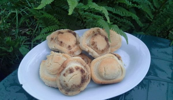 Сладки гъбки с канелена захар