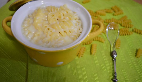 Сладки макарони с домашен крем