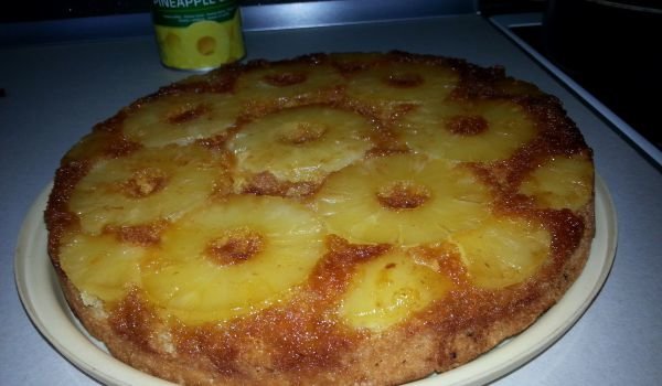 Сладкиш с ананас