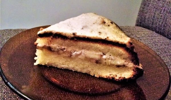 Сладкиш с банани и кисело мляко