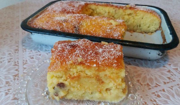 Сладкиш с грис от старите тефтери