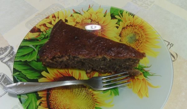 Сладкиш с какао и сладко