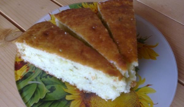 Сладкиш с лайм и листа мента