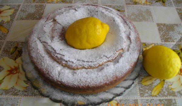 Сладкиш с лимонова кора