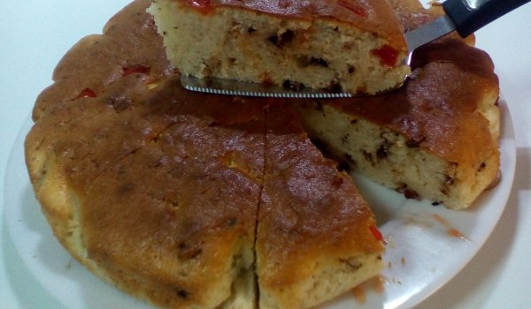Сладкиш с локум и шоколадови вафли