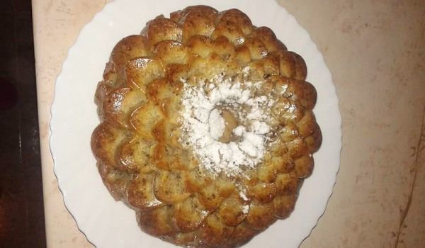 Сладкиш с вафли