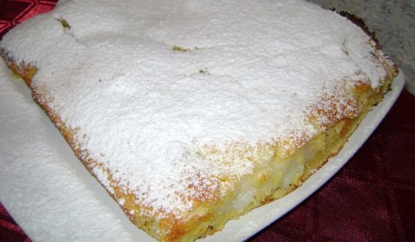 Сладкиш с ванилов крем