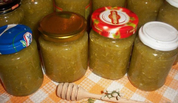 Сладко от тиквички с локум