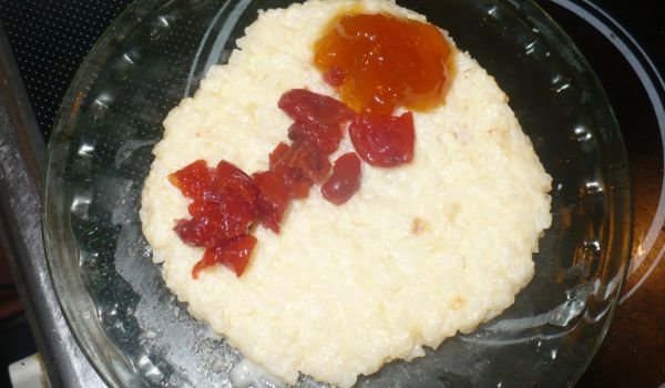 Сладък омлет с ориз