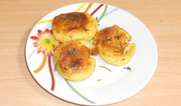 Смачкани картофи на фурна