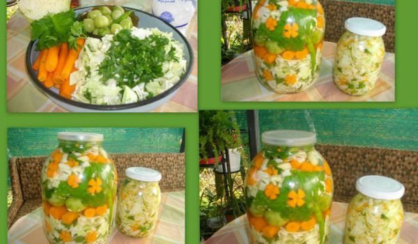 Смесена селска туршия