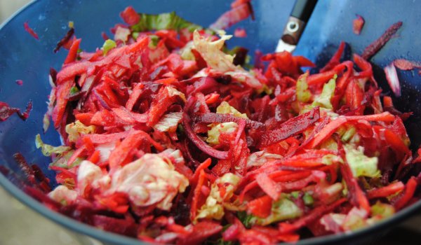 Смесена зимна салата