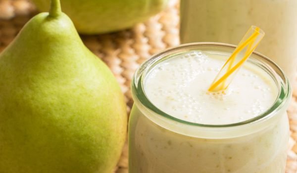Смути с праскова, круша и банан