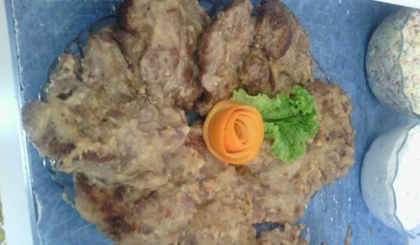 Сочни пържоли с марината от соев сос