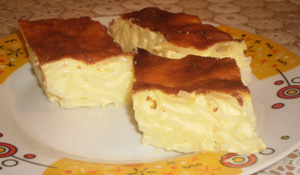 Сочни сладки макарони на фурна с карамелена коричка