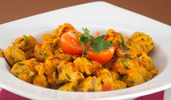 Соеви хапки със зеленчуци