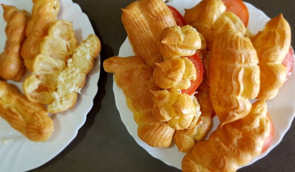 Солени Еклери с Кашкавал