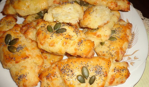 Солени картофени кифлички