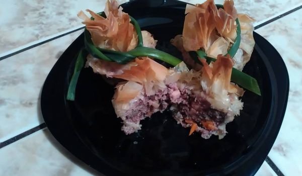Солени кошнички с кайма