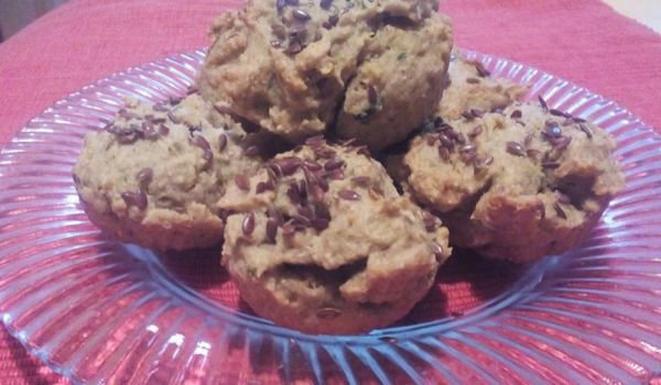 Солени мъфини с нахут