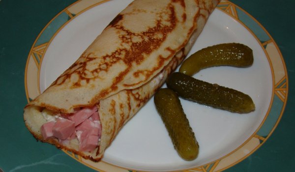 Солени палачинки за закуска