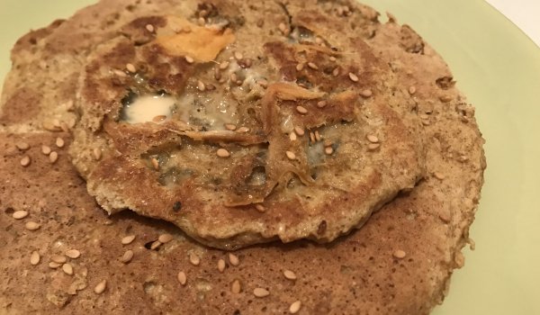Солени сусамови палачинки без брашно