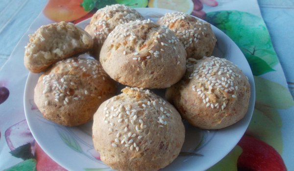 Соленки с лимец, сирене и кашкавал