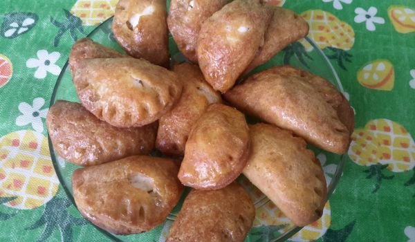 Соленки с тесто от извара