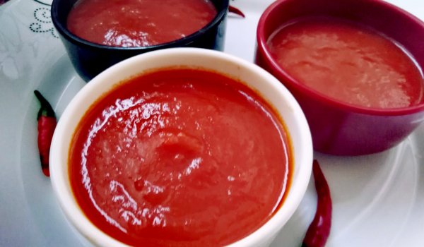 Сос към зеленчукови ястия