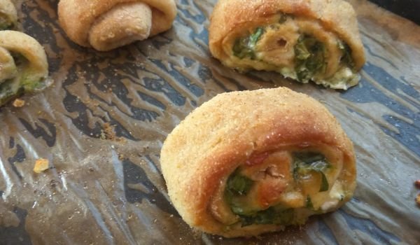 Спаначени рулца