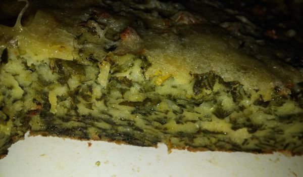 Спаначник със сирене и яйца