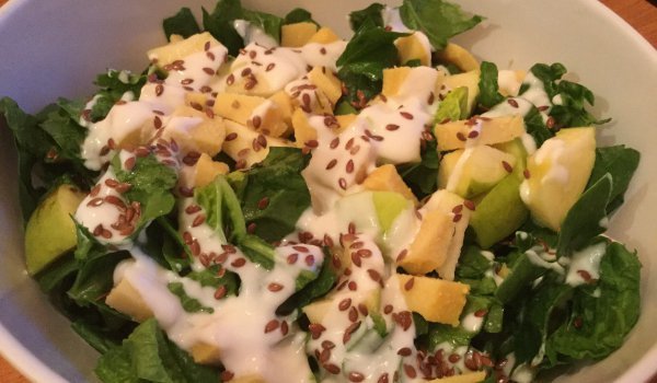 Спанак с тофу от нахут