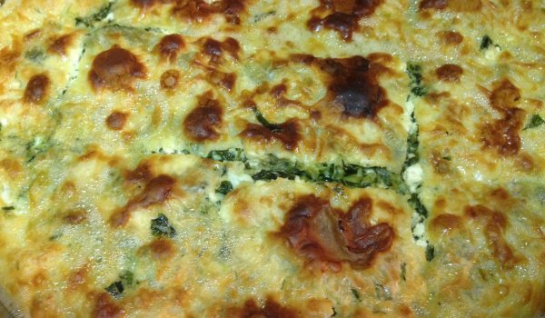 Спанакопита с готови гори