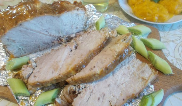 Специална рецепта за месо от свински бут