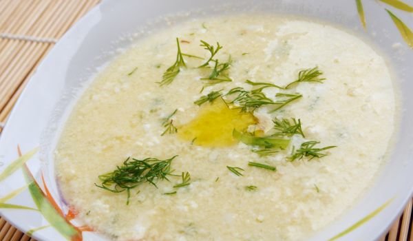 Страчатела - супа от грис