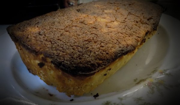 Суфле с овесени ядки и извара